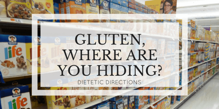 Gluten, where are you hiding?