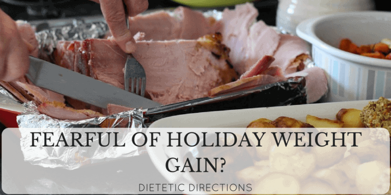 Fearful of Holiday Weight Gain?