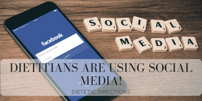 Dietitians are Using Social Media!