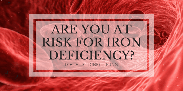 Are you at risk for iron deficiency?