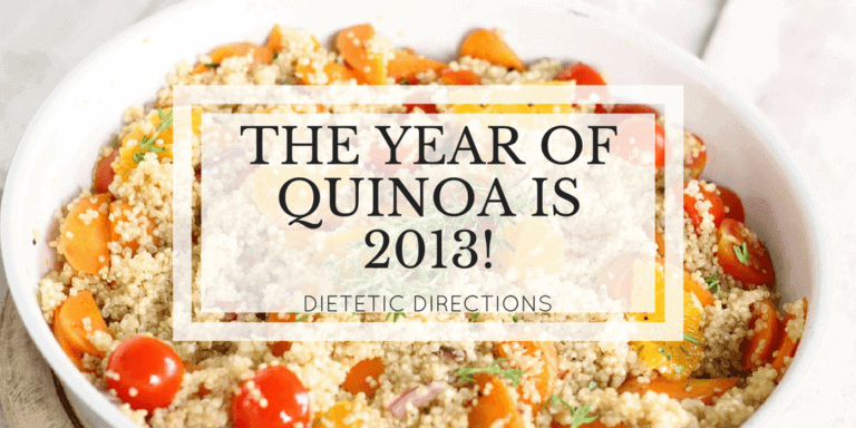 The Year of Quinoa is 2013!