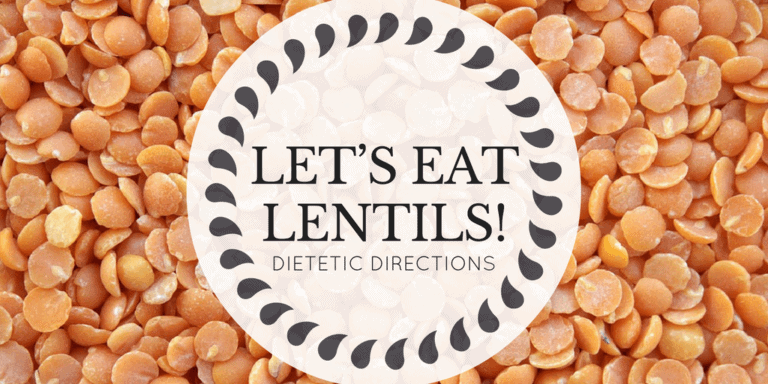 Let’s Eat Lentils!