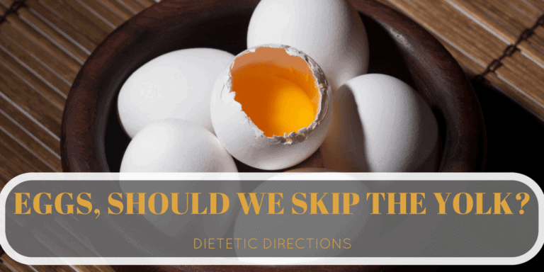 Eggs, Should we Skip the Yolk?