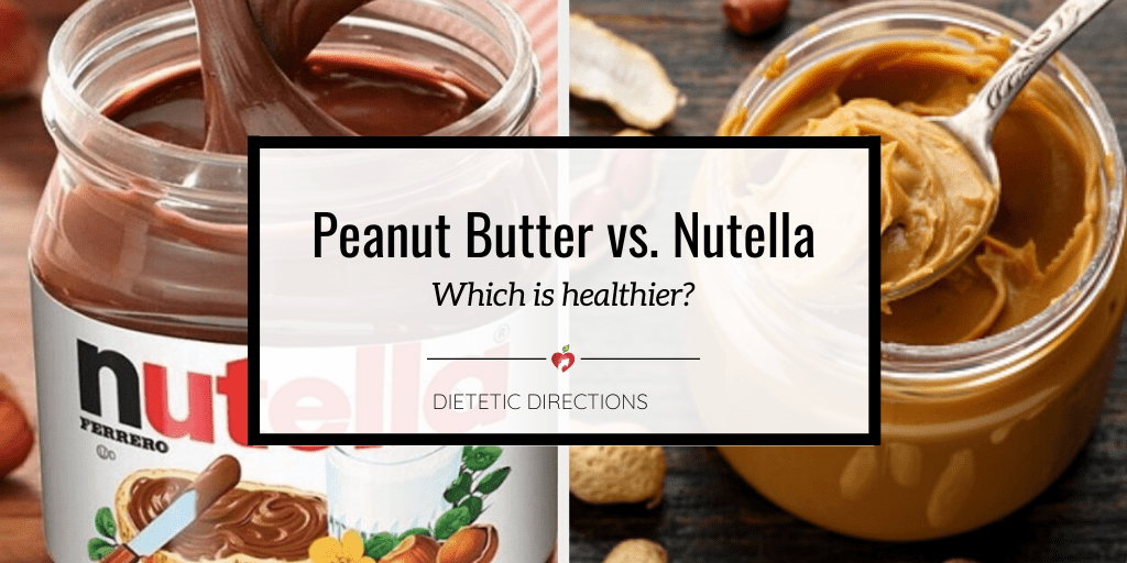 peanut butter vs. nutella