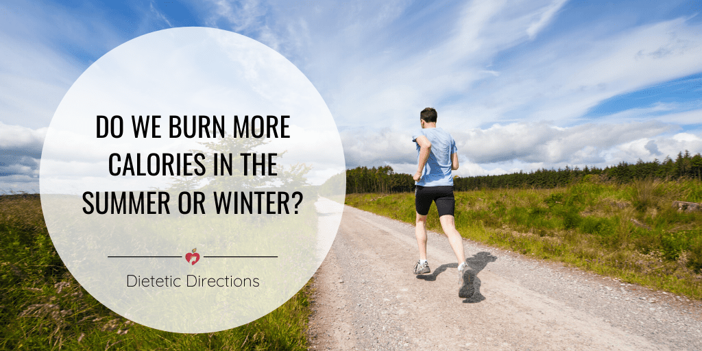 calorie burn in summer vs. winter