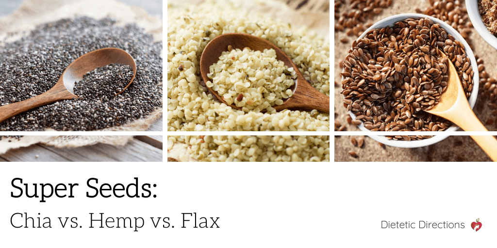 Super Seeds: Chia vs. Hemp vs. Flax