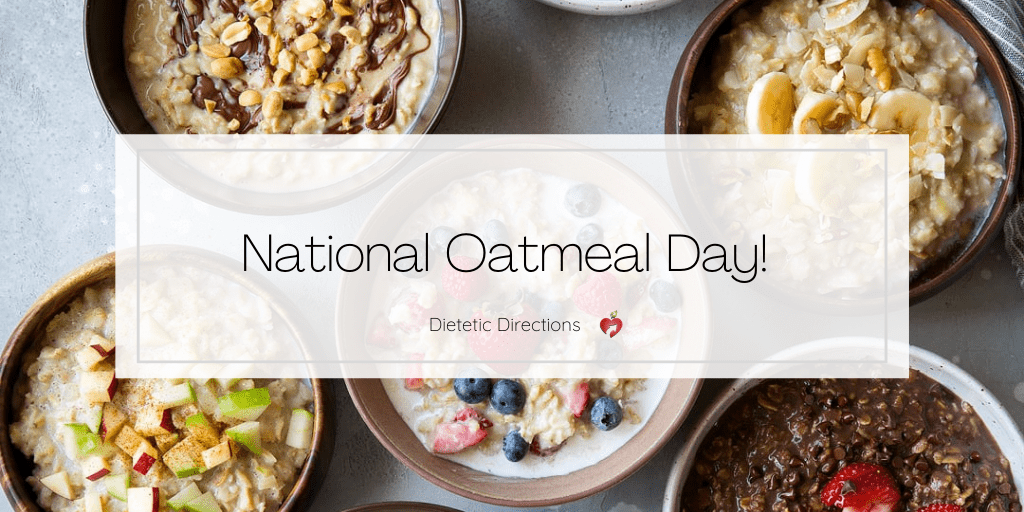National Oatmeal Day!
