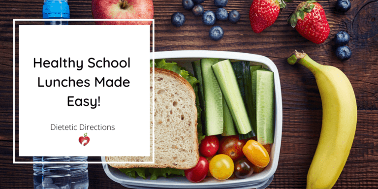 Healthy School Lunches Made Easy!