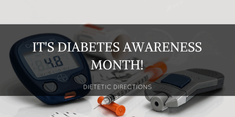 It’s Diabetes Awareness Month!