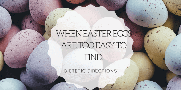 When Easter eggs are too easy to find!