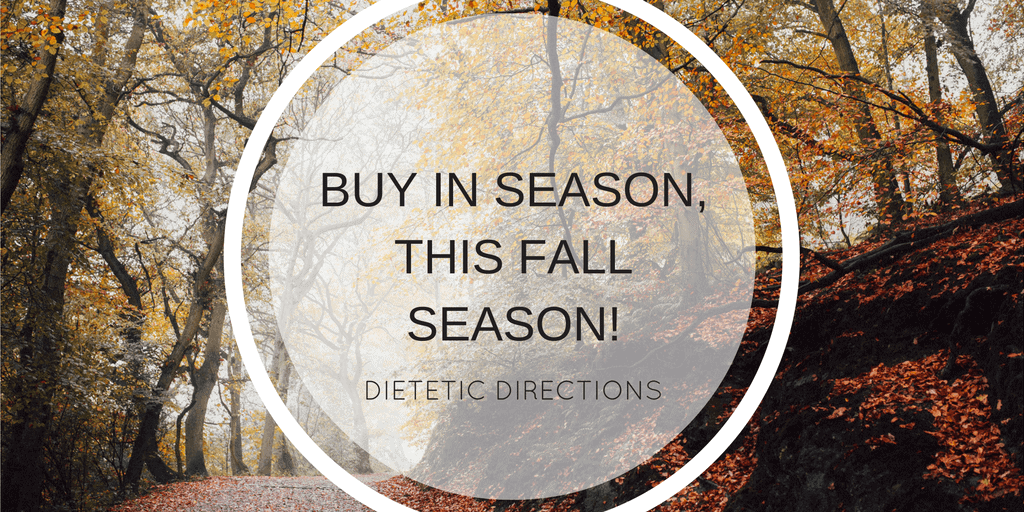 Buy in season this fall season