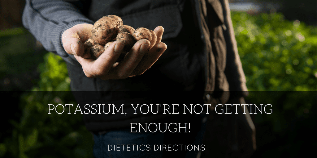 Potassium, you're not getting enough
