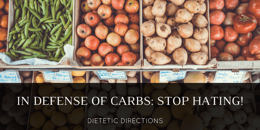 In Defence of Carbs Stop Hating