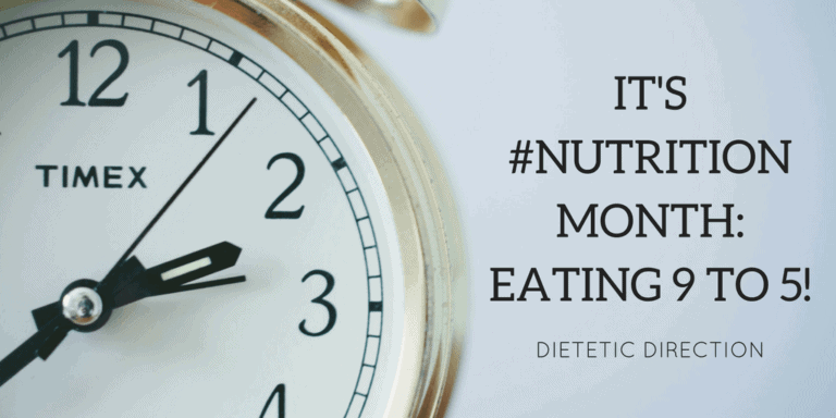 Welcome to Nutrition Month!