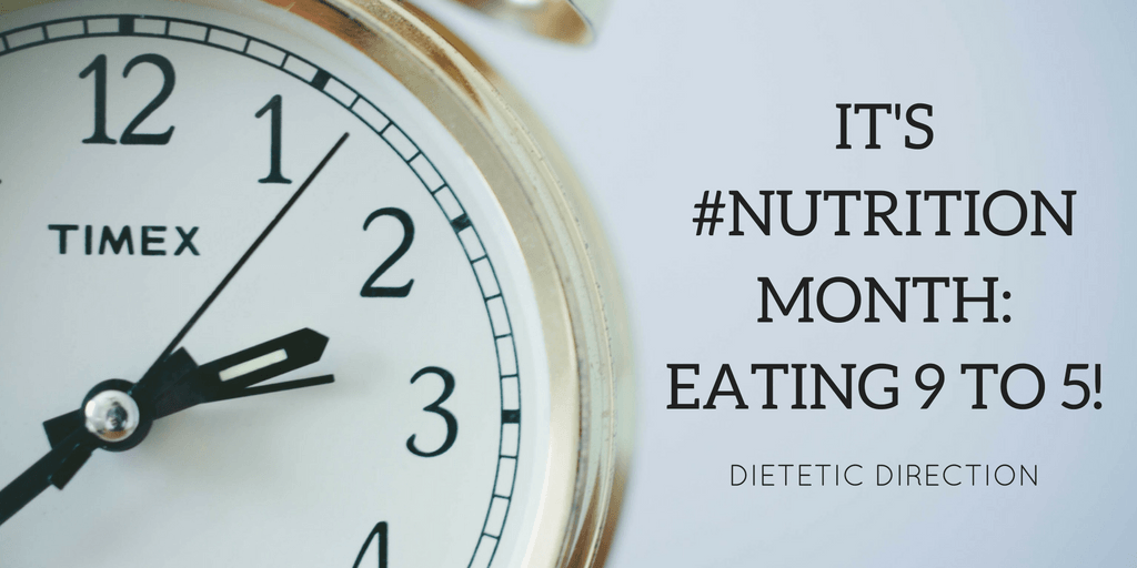 nutrition month dietitian
