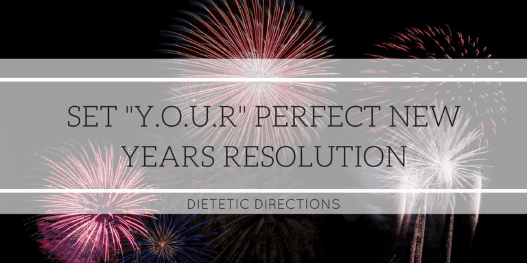 Set “Y.O.U.R” Perfect New Years Resolution