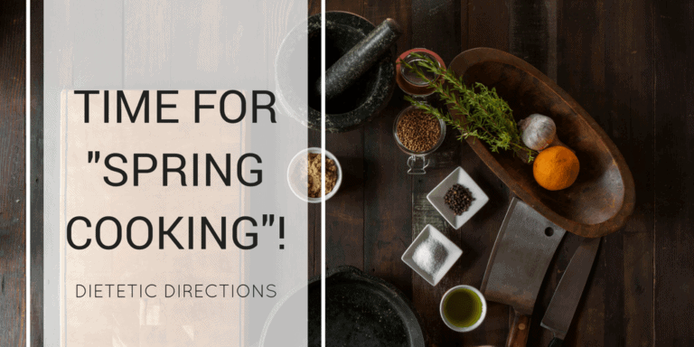 Time for “Spring Cooking”!