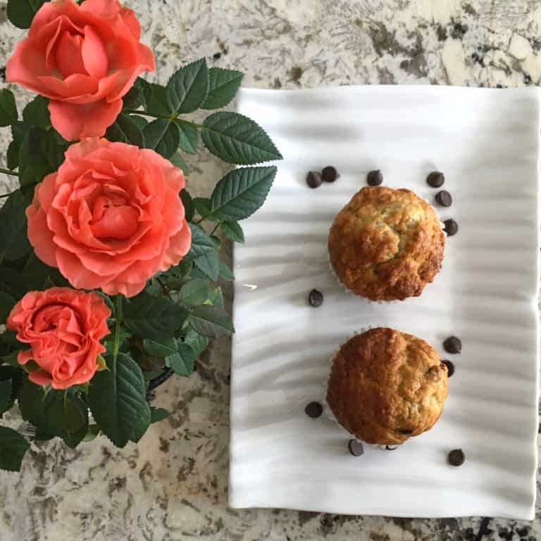 Banana Chocolate Chip Muffins