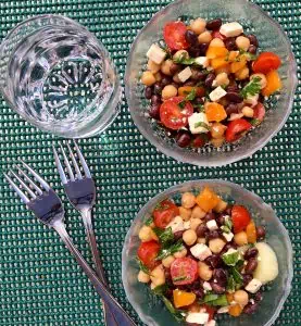 bean salad - 15 minute lunch recipes