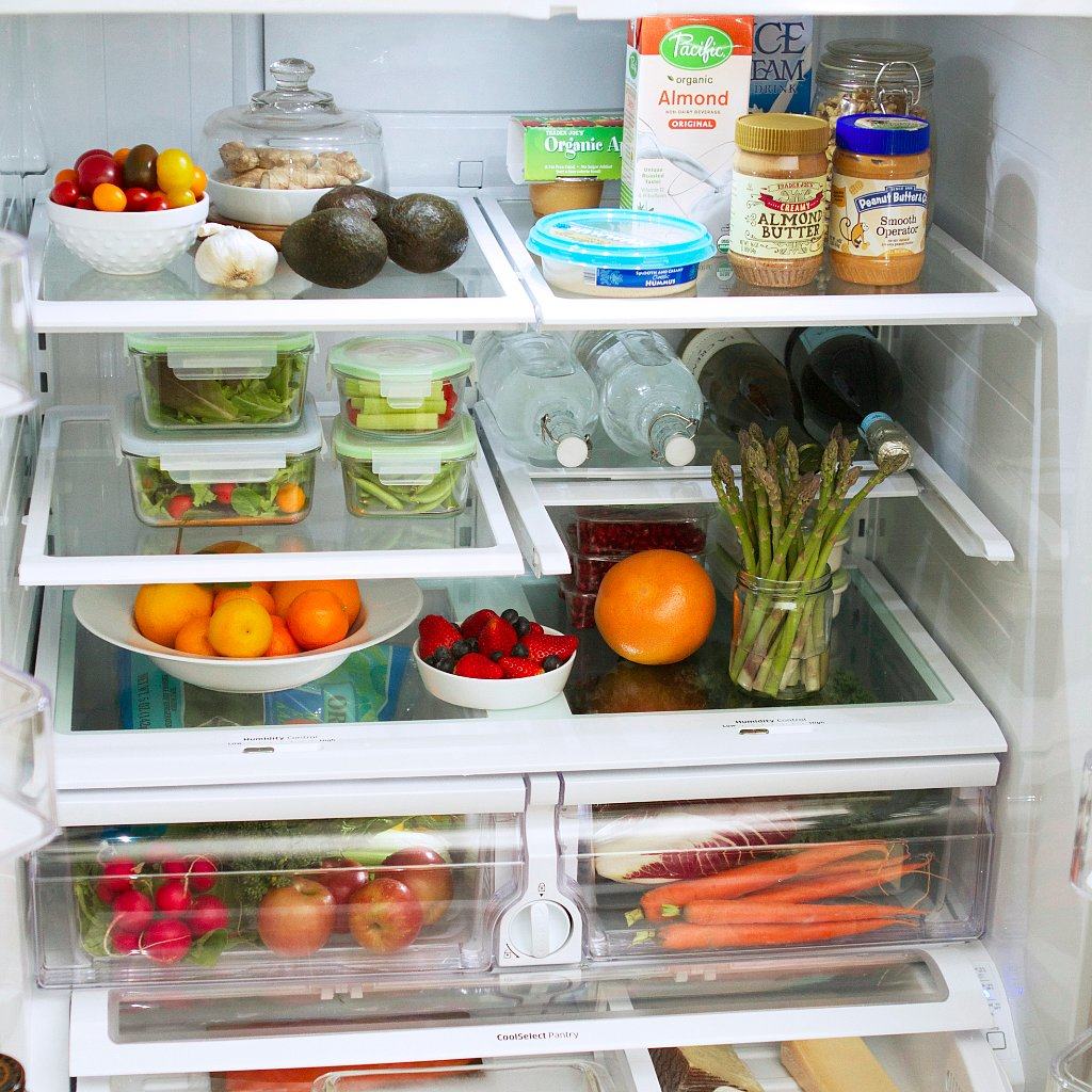 fridge food vegetables
