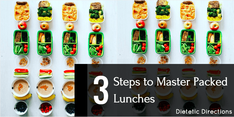 3 Steps to Master Packed Lunches