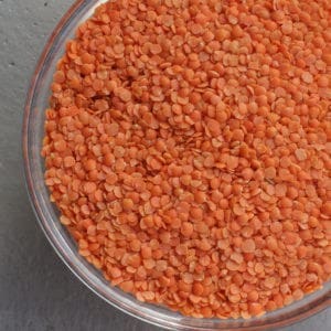 Red lentils