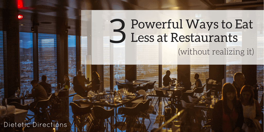 3 Powerful ways to less at restaurants