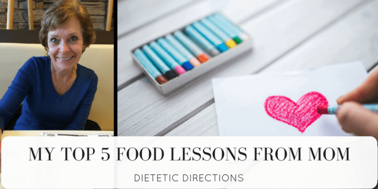 My Top 5 Food Lessons from Mom
