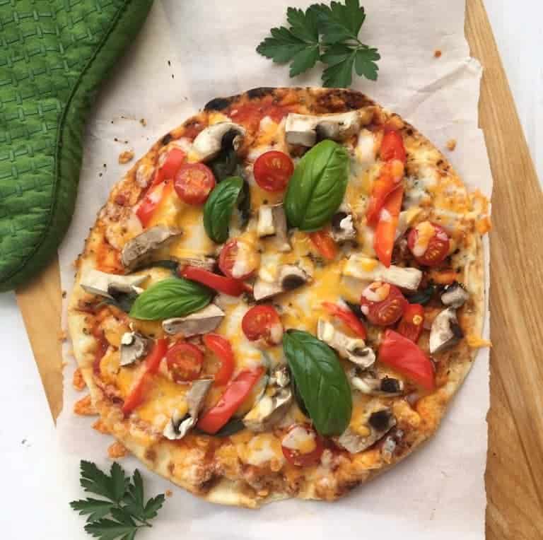 Speedy Naan Pizzas