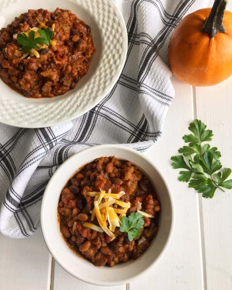 Pumpkin Vegetarian Chili