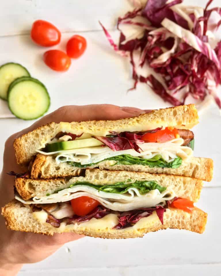 Grilled Chicken Sandwich with Swiss & Dijon