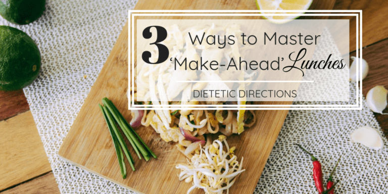 3 Ways to Master “Make-Ahead” Lunches