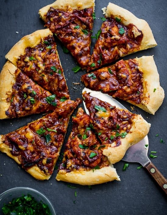 BBQ Turkey Pizza