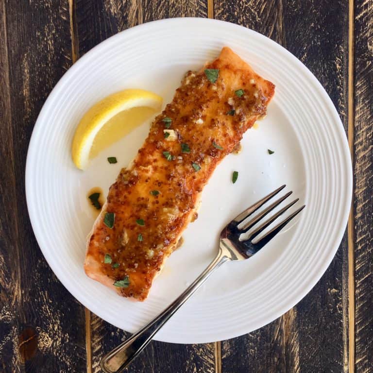 Maple Dijon Salmon