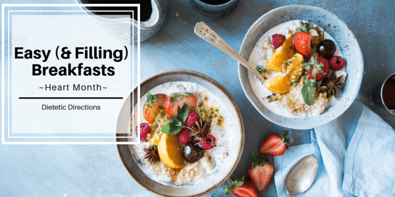 Easy (& Filling) Breakfast