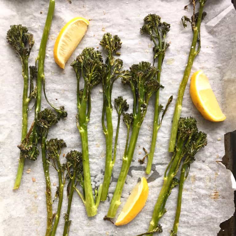 Oven Roasted Broccolini