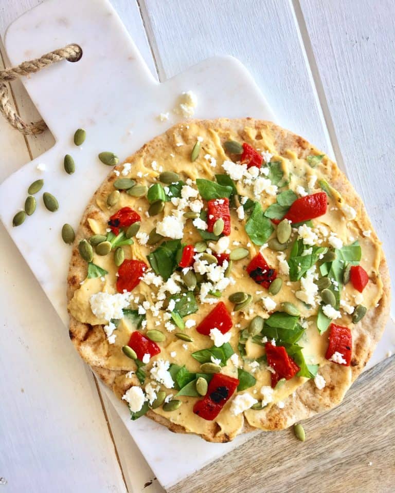 Mediterranean Hummus Naan