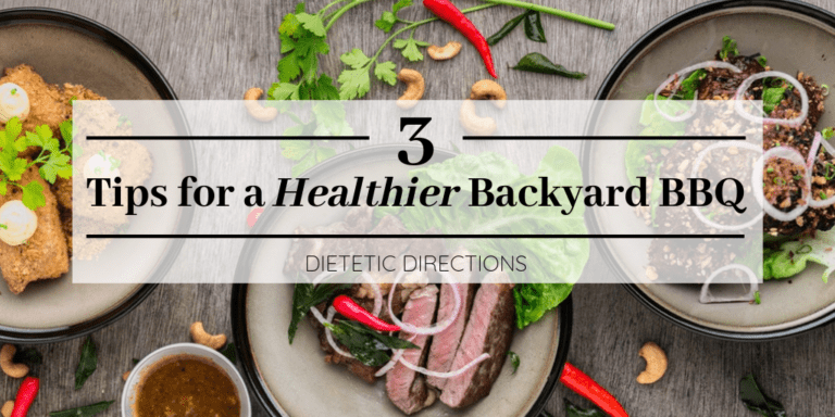 3 Tips for a Healthier Backyard BBQ