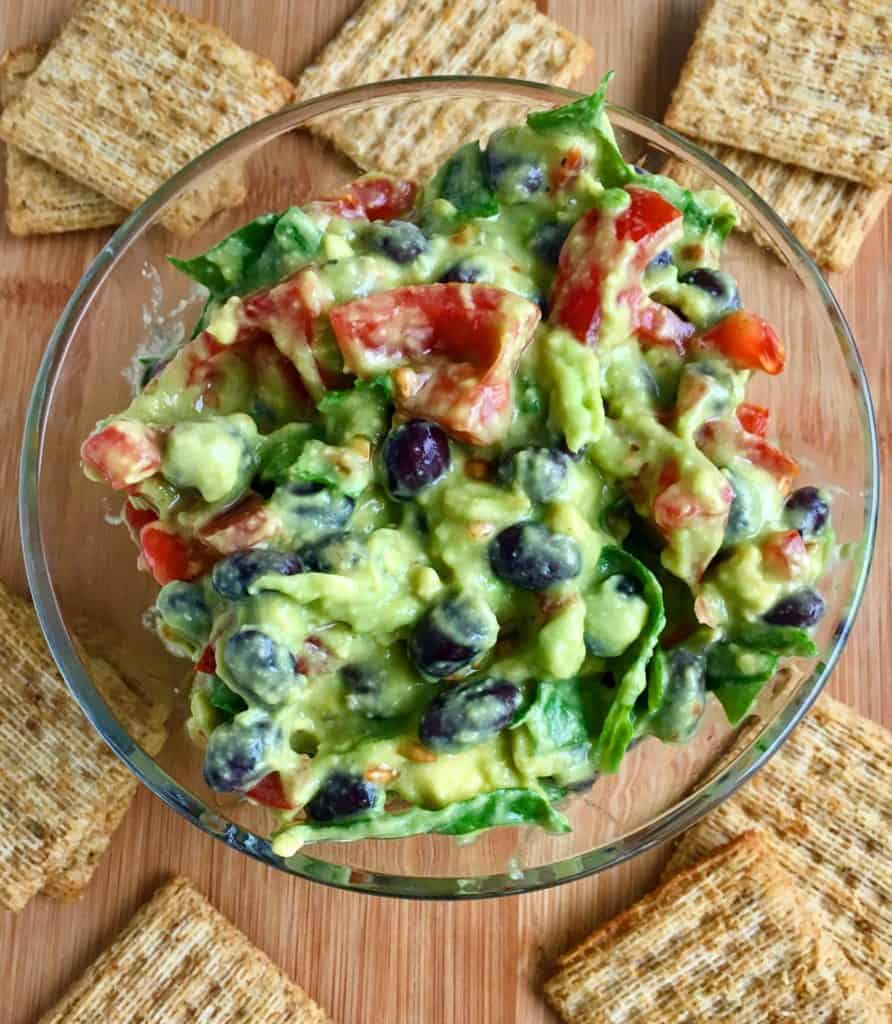Zesty Black Bean Guacamole