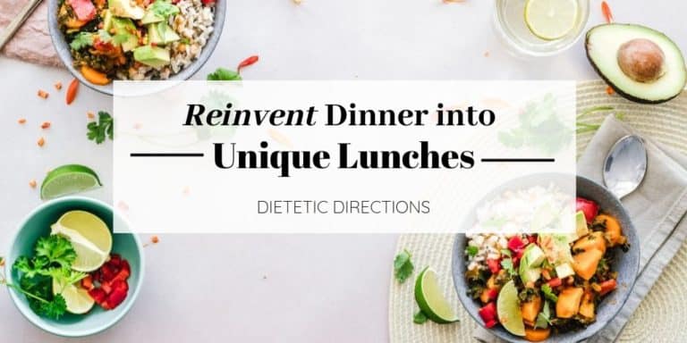Reinvent Dinner into Unique Lunches!