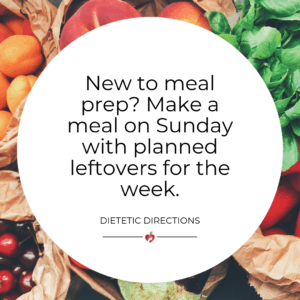 Meal Prep tip for lunches