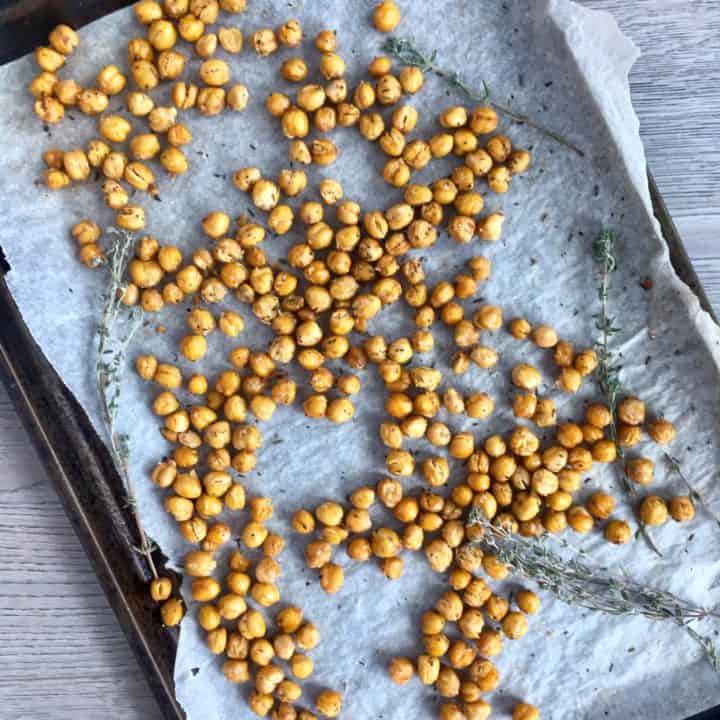 Thyme Roasted Chickpeas