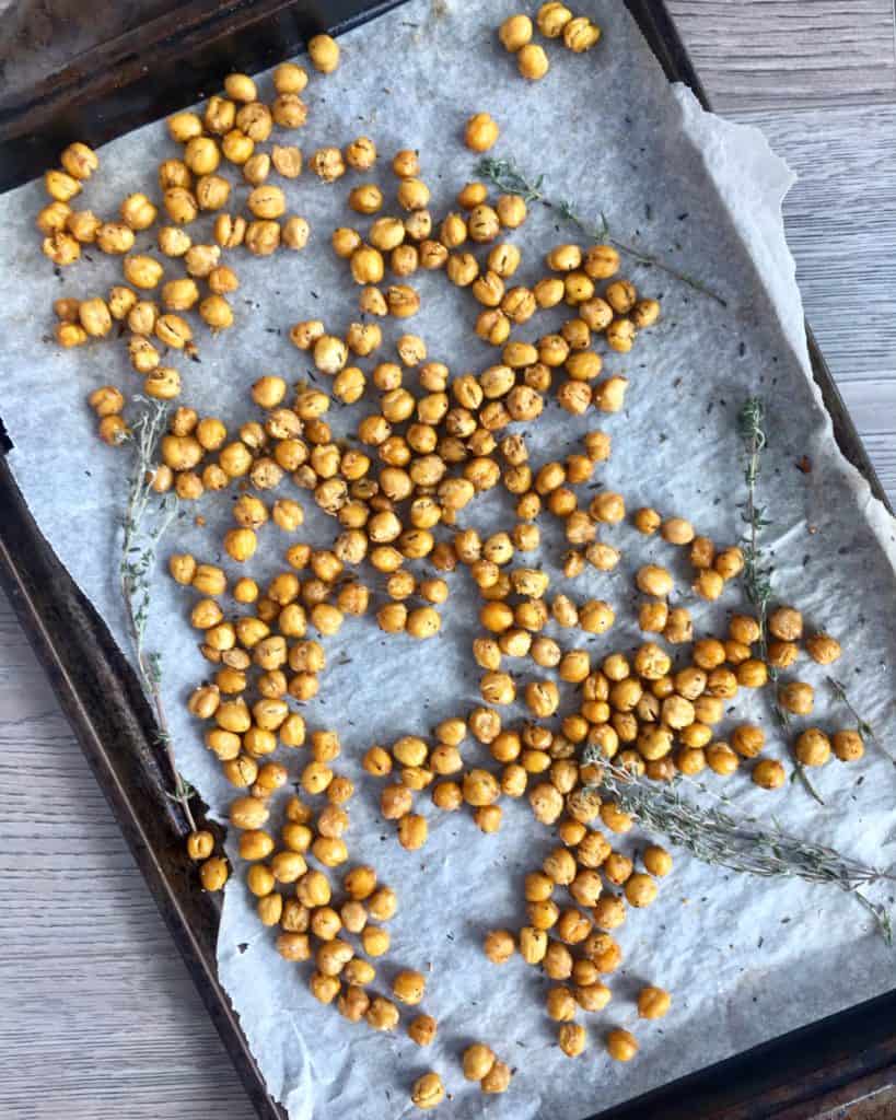 Thyme Roasted Chickpeas