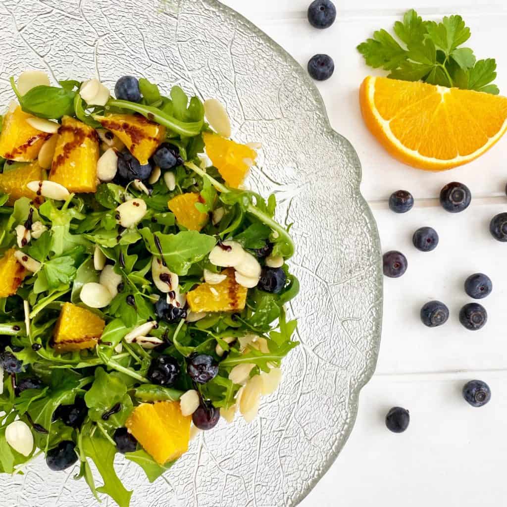 Almond Arugula & Orange Salad