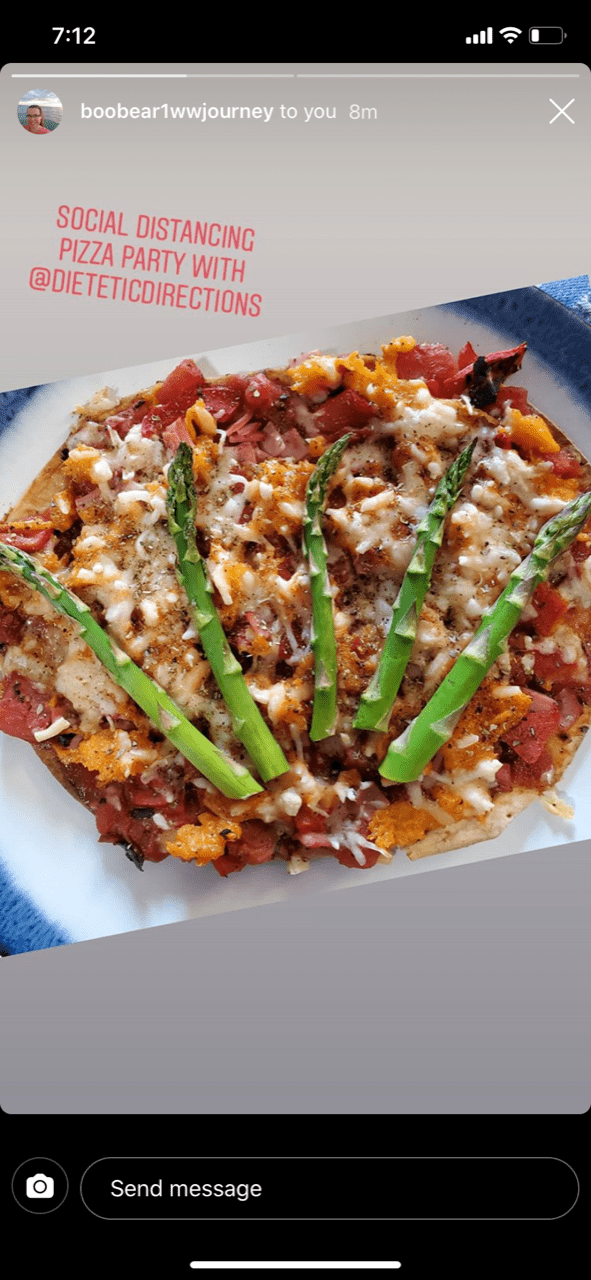 meal screenshot