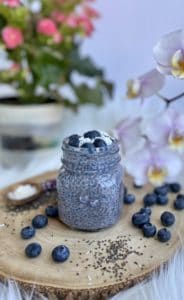 Blueberry Chia Seed Pudding