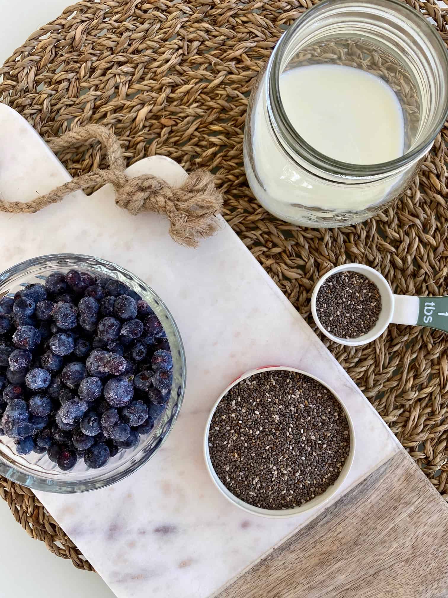 Blueberry Chia Seed Pudding