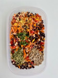 Rainbow Bean Salad recipe
