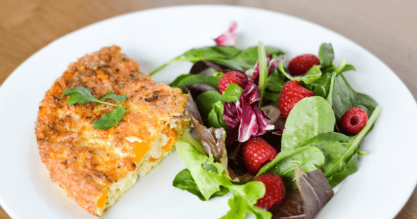 Low FODMAP breakfast frittata