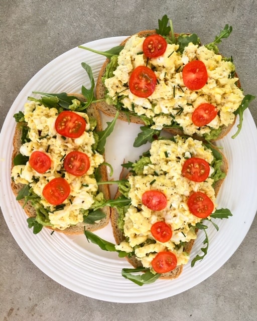 scrambled eggs Low FODMAP Breakfast